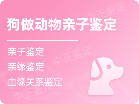 江阴狗做动物亲子鉴定